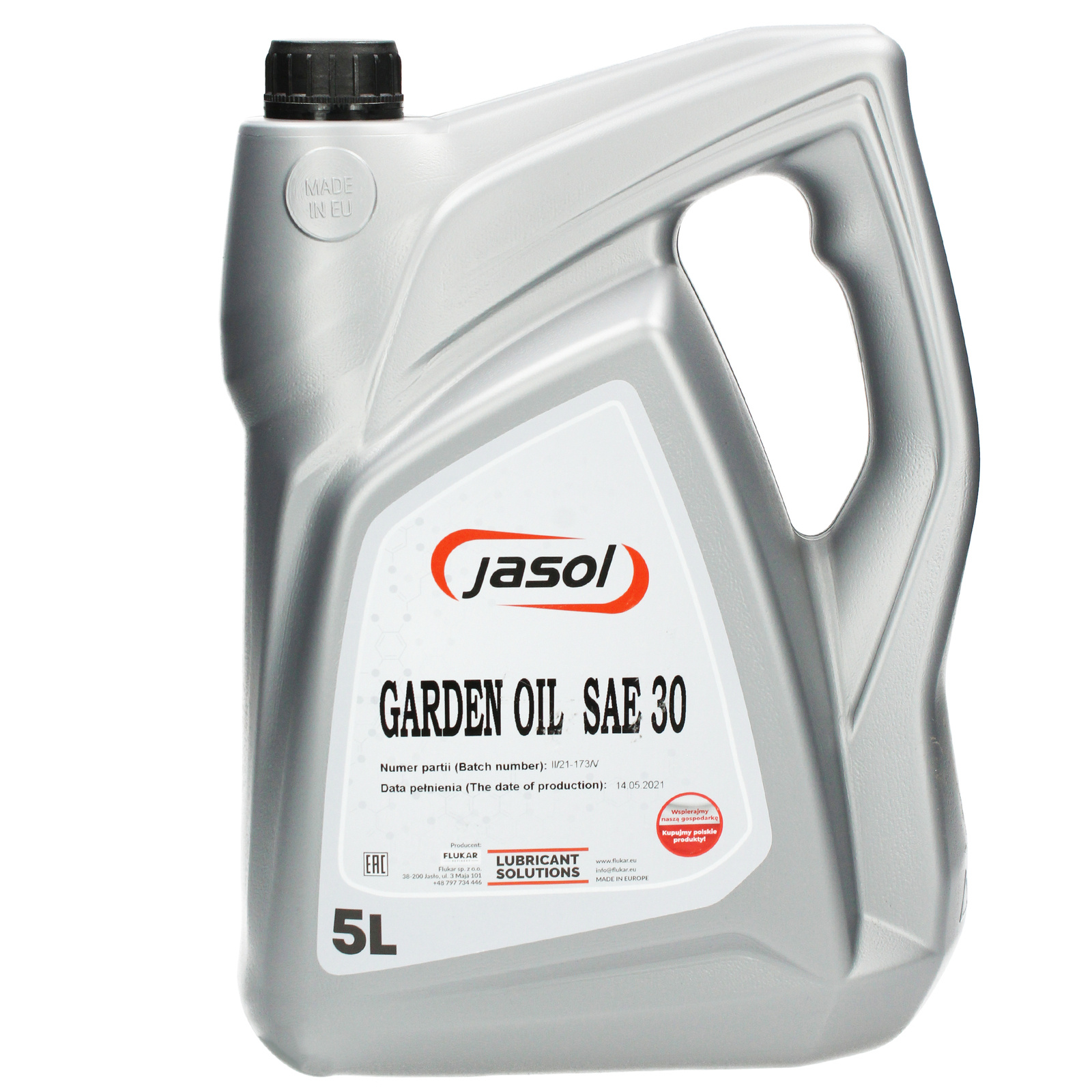 4T Jasol Garden SAE 30 5л масло для газонокосилок