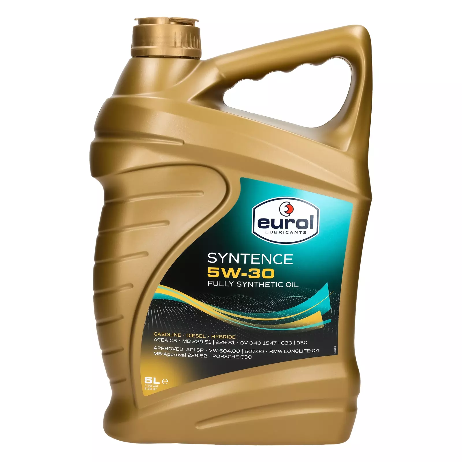 Моторное масло Eurol Syntence 5W-30 5л., EUS5W30-5