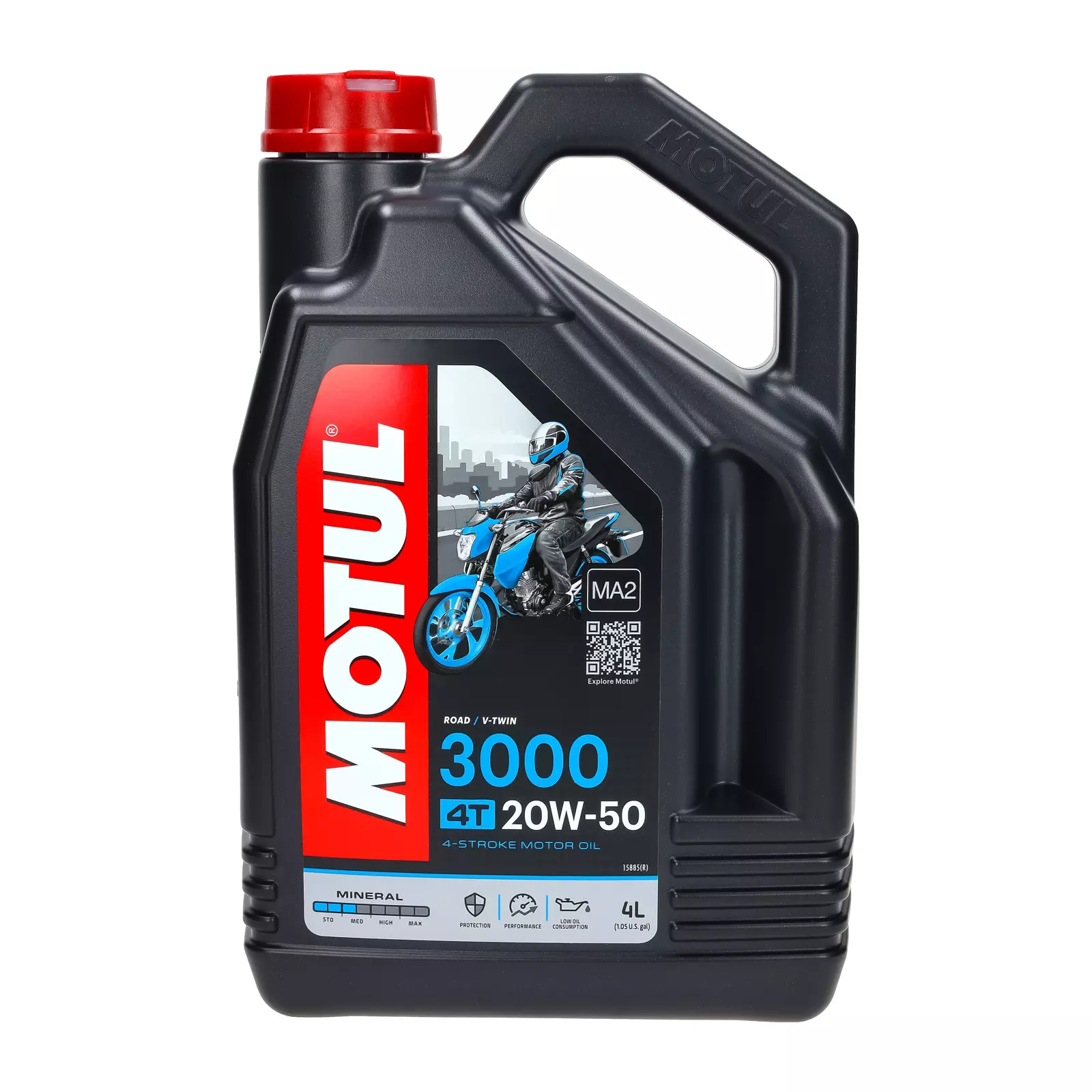 Моторное масло Motul 3000 4T 20W-50 4л., 107319