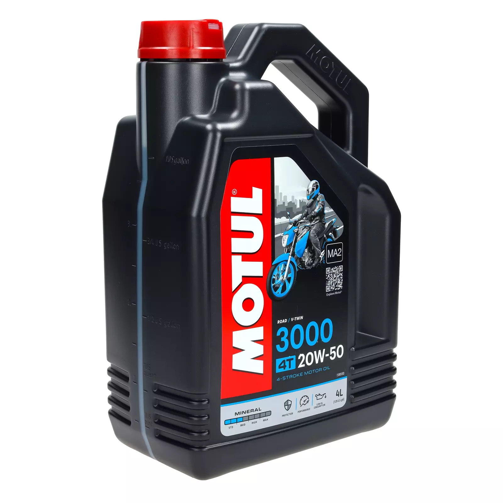 Моторное масло Motul 3000 4T 20W-50 4л., 107319