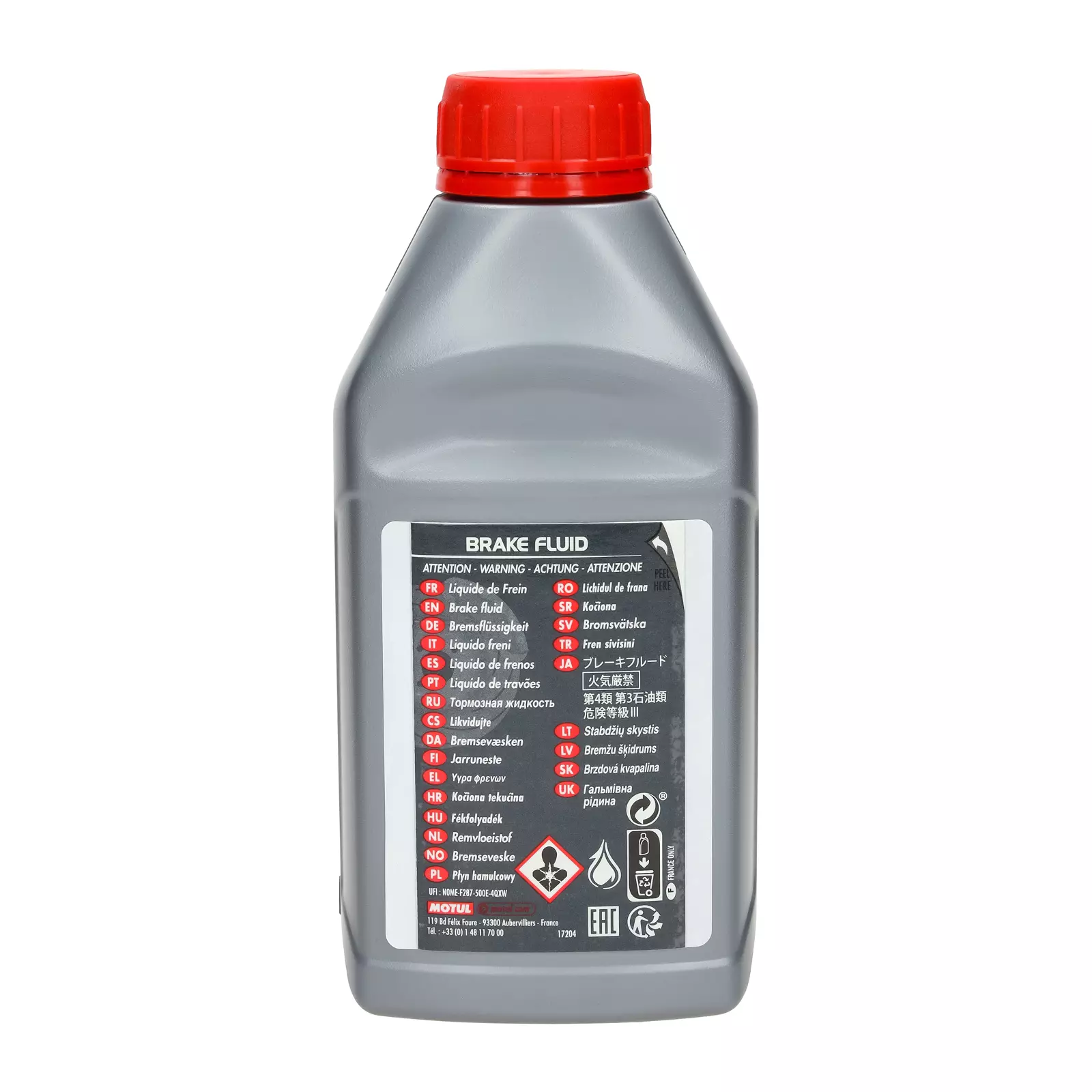 Тормозная жидкость Motul DOT-4 LV 0,5л., 109434