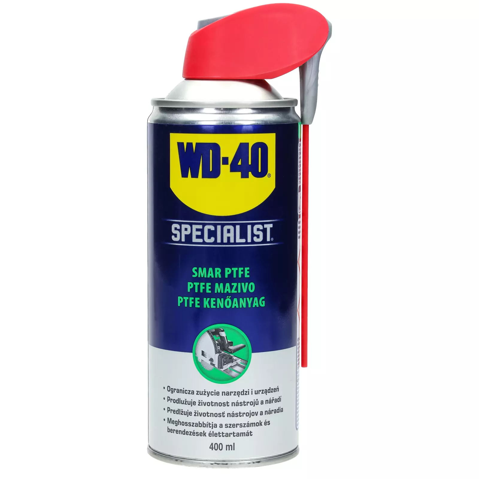 WD-40 ПТФЭ-тефлоновая смазка 400 мл, 03-104